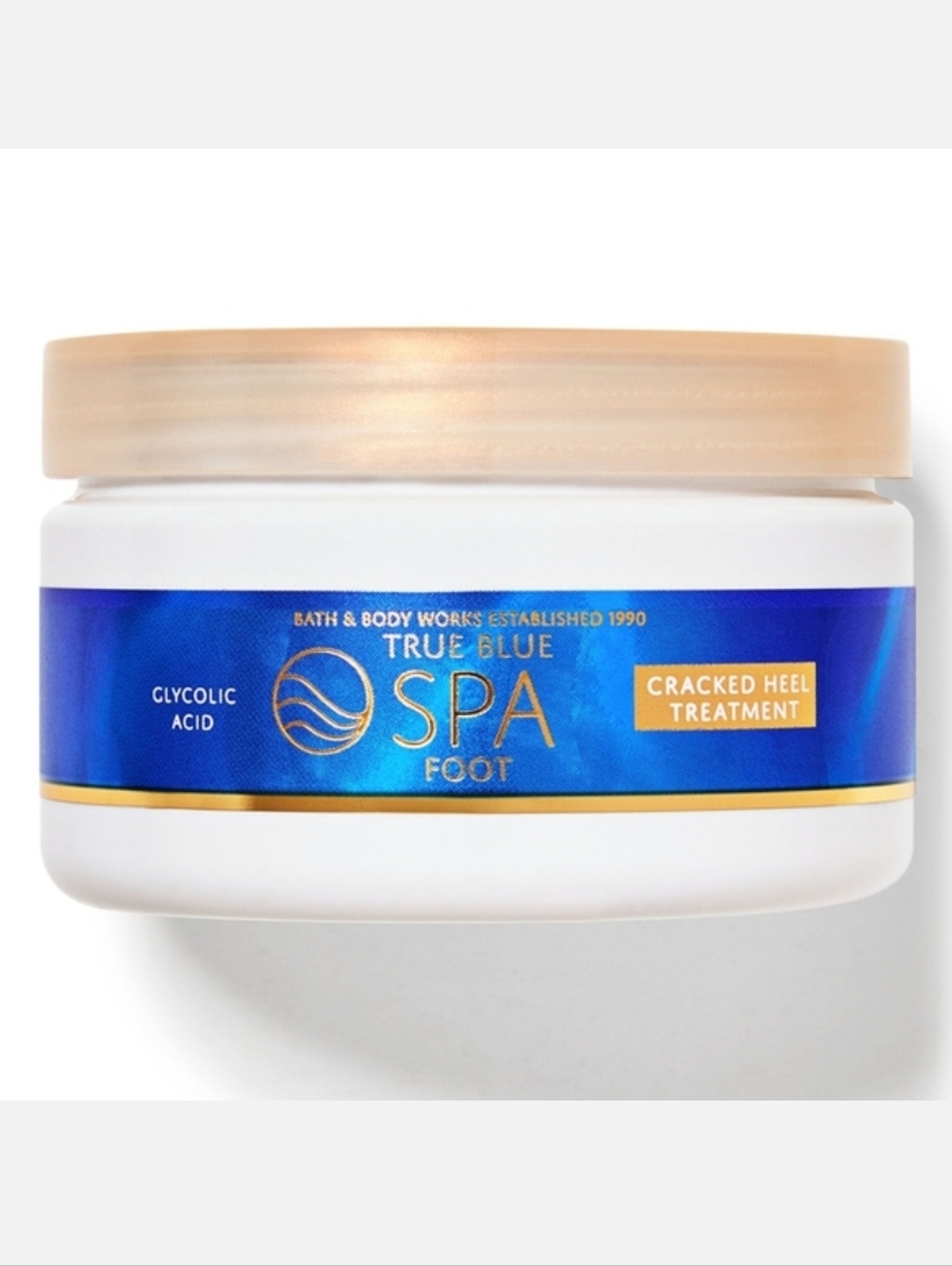 Bath & Body Works True Blue Spa Foot Cream Cracked Heel Treatment 4.5oz NEW
